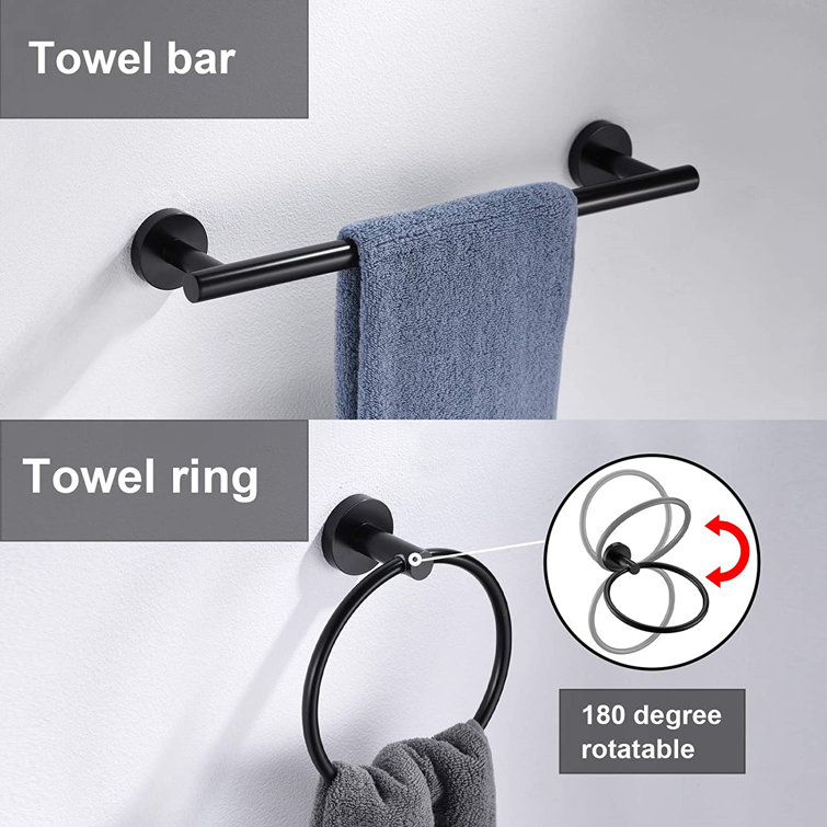 Wayfair Samples 6 Piece Bathroom Hardware Set Wayfair Canada